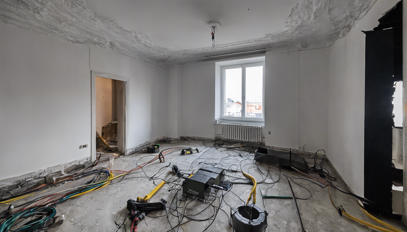 Montarea instalației electrice